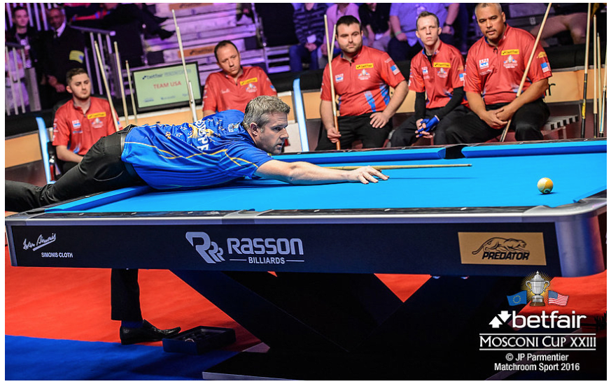 Rasson Victory II Pool Table - Mosconi Cup